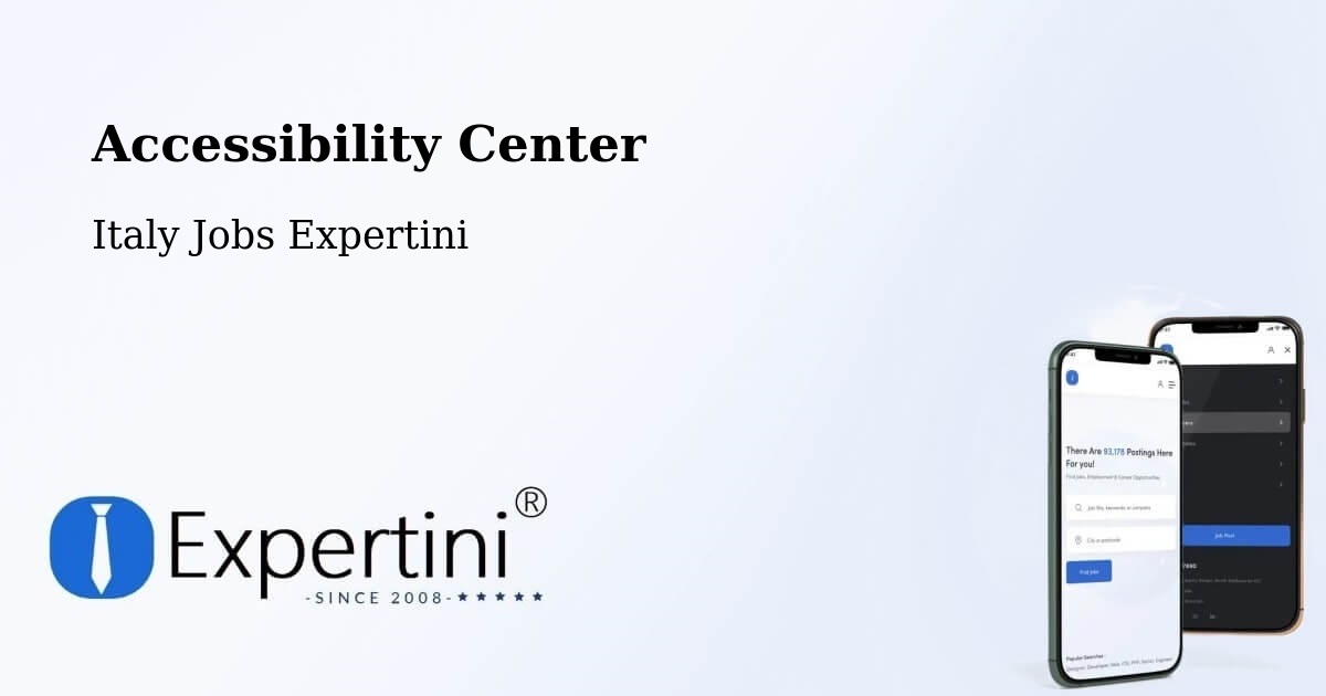 Accessibility Statement – Osimo - Italy Jobs Expertini