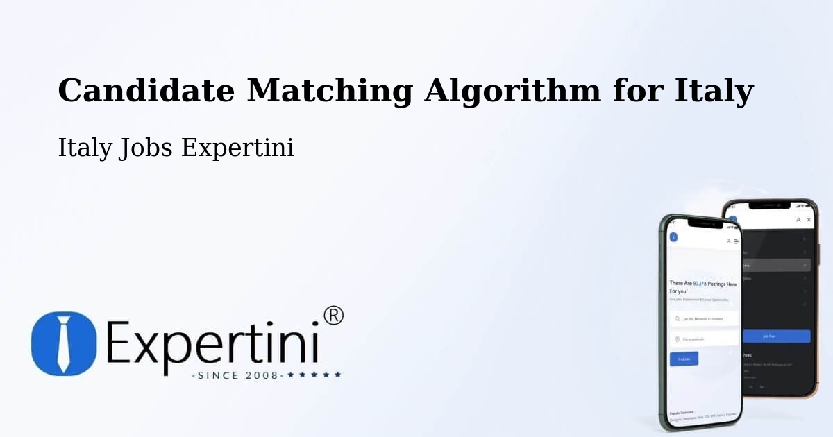 Candidate Matching Algorithm Overview – Osimo - Italy Jobs Expertini
