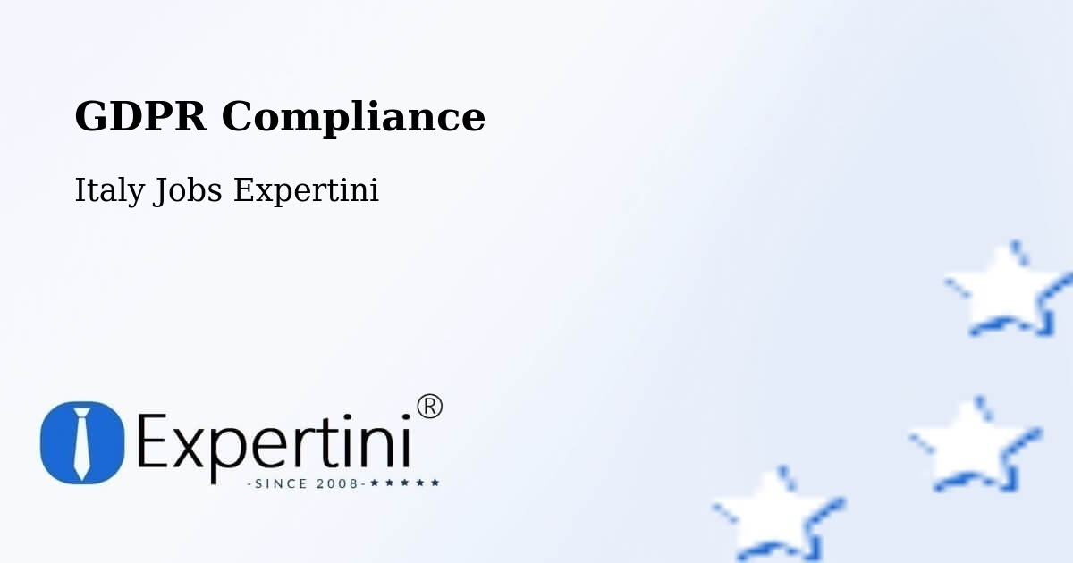 EU GDPR Compliance Statement – Osimo - Italy Jobs Expertini