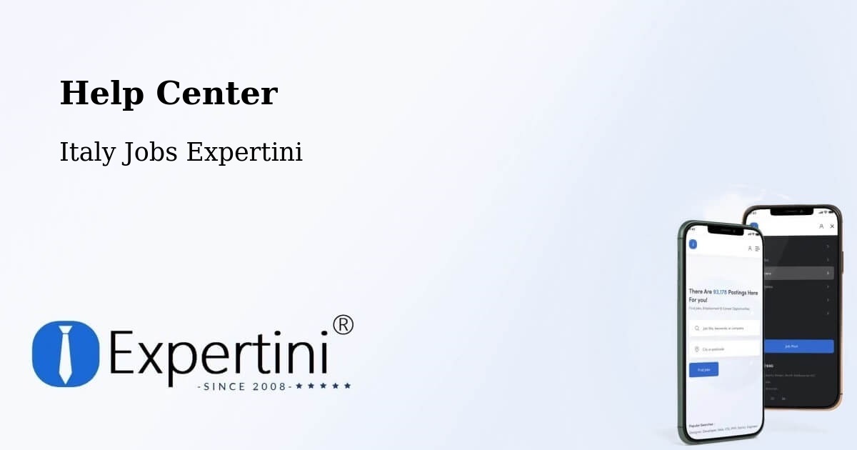 Help Center – Osimo - Italy Jobs Expertini